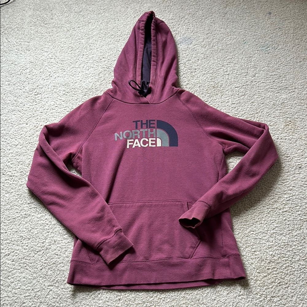 The North Face Purple Hoodie Sweater